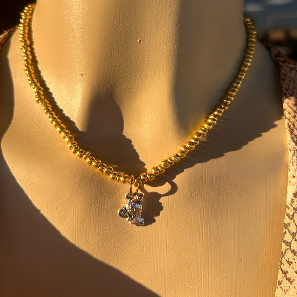 Handmade choker necklace - Picture 5 of 8